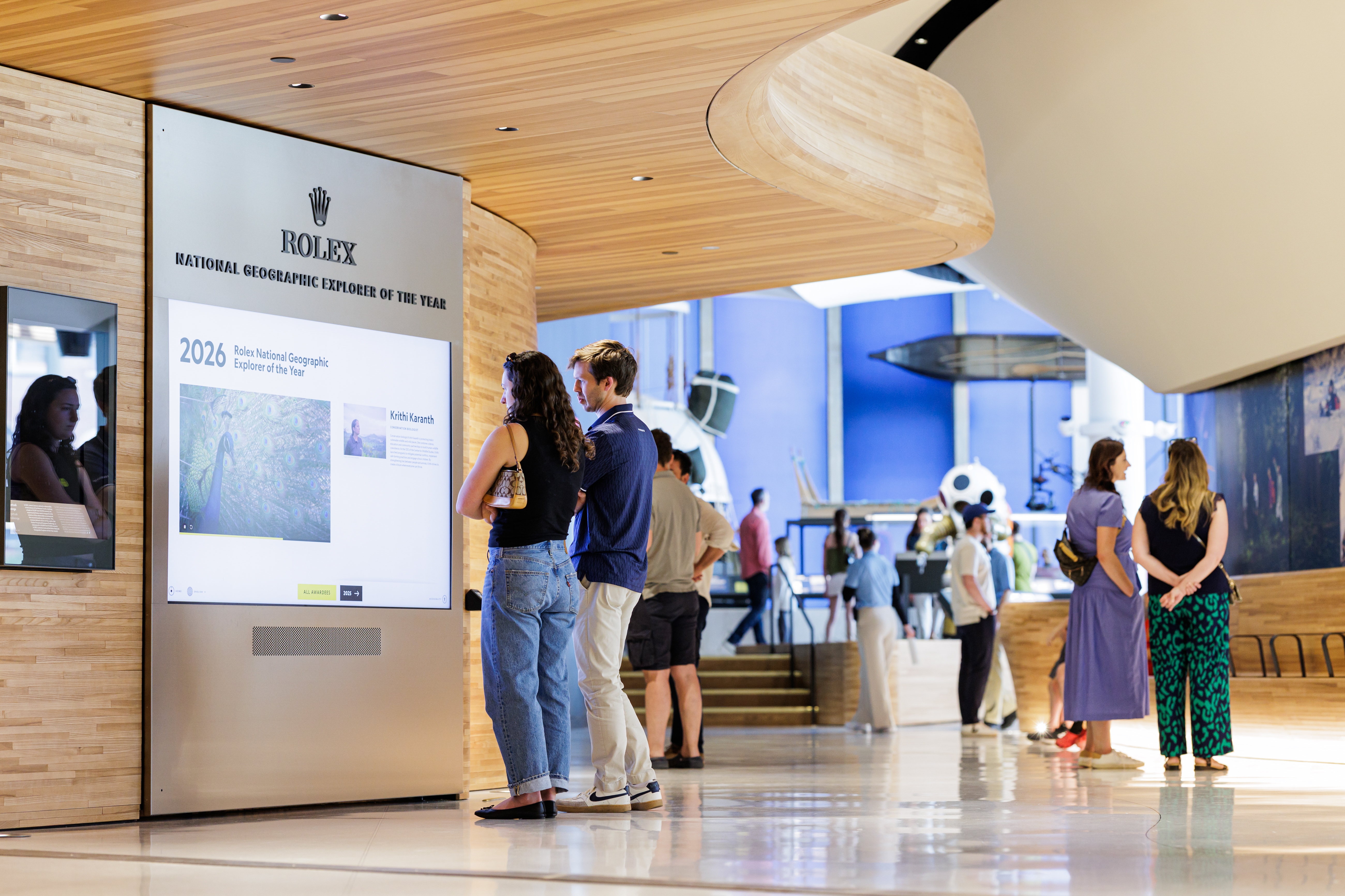Rolex Explorers Landing - National Geographic Museum